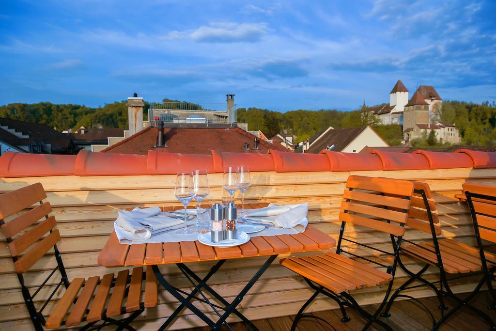 Boutique Hotel - Restaurant Orchidee Burgdorf Exteriör bild