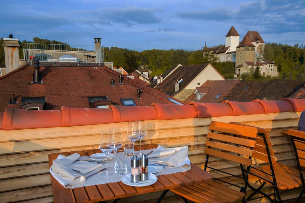 Boutique Hotel - Restaurant Orchidee Burgdorf Exteriör bild